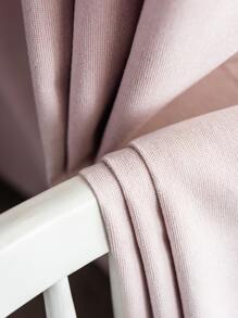 Solid Single Panel Blackout Curtain - Pink - View 3