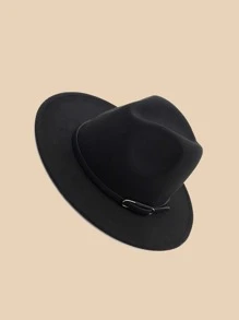 1入組中性腰帶Y2K風格和透氣時尚百搭帽,適用於日常和戶外穿戴 - 黑色 - 查看 3