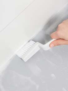 1pc Multifunction Crevice Cleaning Brush - White - View 1