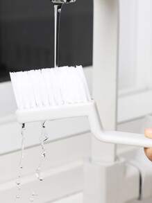 1pc Multifunction Crevice Cleaning Brush - White - View 3