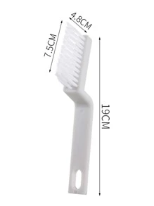 1pc Multifunction Crevice Cleaning Brush - White - View 4