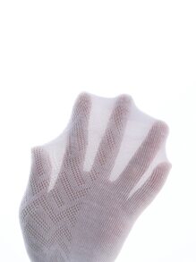 8 Pairs Solid Color Simple Style Men's Short Socks - Black and White - View 3