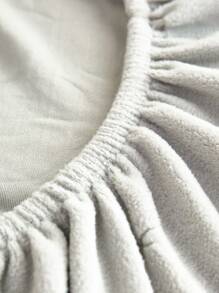 1入組提花有彈性沙發座套 - 淺灰色 - 查看 5