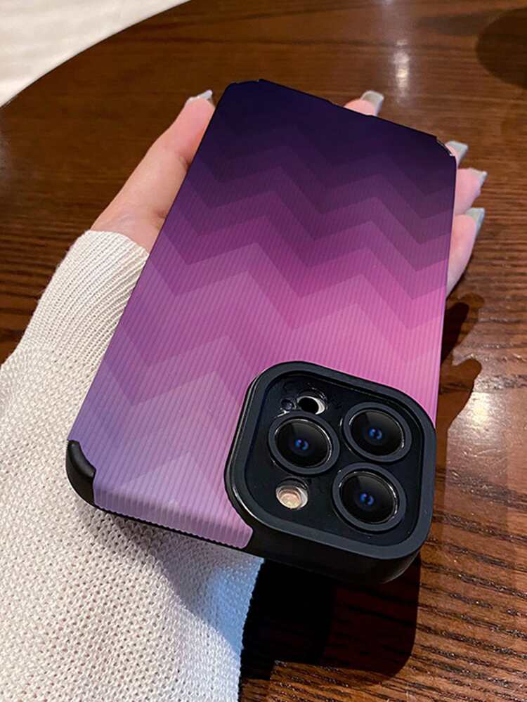Funda para móvil con patrón de cheurón - Multicolor - Añade 2