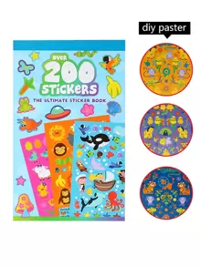 1 pieza Pegatina con estampado de dibujos animados - Multicolor - Ver 2