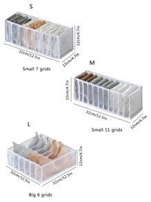 1入組多格內衣收納盒