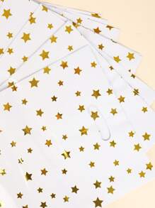 10入組6.7*9.8英寸生日/情人節派對禮物袋,糖果/餅乾/零食包裝袋 - 彩色 - 查看 4