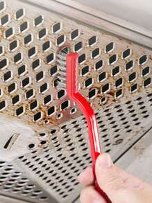 1pc Random Color Stainless Steel Brush,Gas Stove Cleaning Brush,Oil Cleaning Brush - Multicolor - View 2