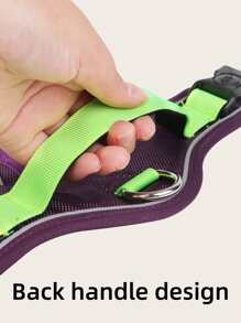 1入組可調節寵物背帶適用於狗狗和貓適用於戶外 - 紫色 - 查看 7