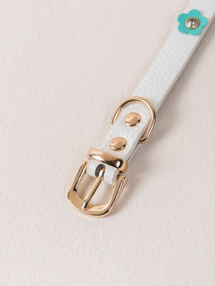 1pc Pet Flower-Decor Collar, Practical & Versatile
