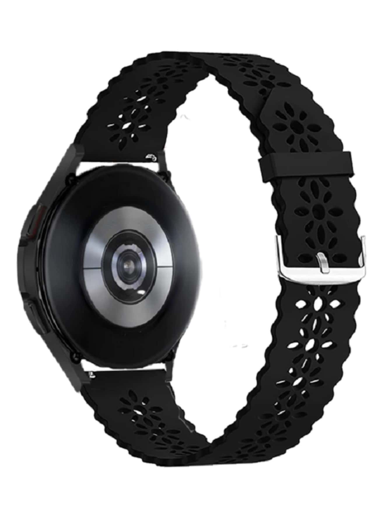 1入組男士和女士蕾絲矽膠運動帶20mm/22mm與三星兼容星系活躍2帶40mm44MM,星系手錶活躍帶,星系帶42mmHUAWEIGT帶