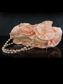 Túi xách nữ buổi tối - Bụi hồng - Xem 5