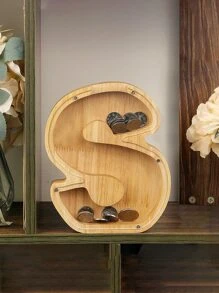 Letter Design Money Box - Multicolor - View 1