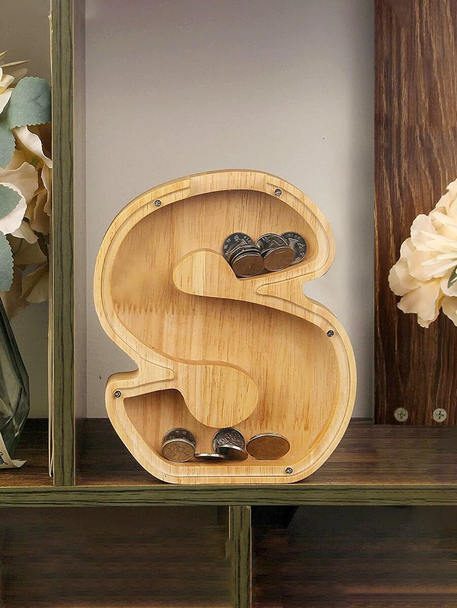 Letter Design Money Box - Multicolor - View 1