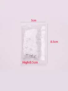 1 pieza Accesorio de joya cuenta DIY - Blanco - Ver 4