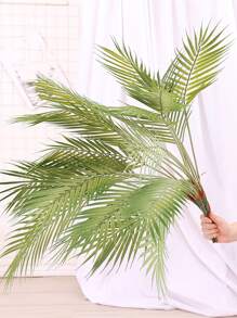 1入高端逼真人造7枝澳大利亞海葵珊瑚植物裝飾,適用於派對 - 綠色 - 查看 6