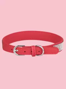 1 vòng cổ thú cưng trang trí bằng kim cương giả cho chó và mèo ngoài trời - Xem 2