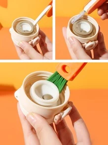 1pc Carrot Design Cup Cleaning Brush - Multicolor - View 6
