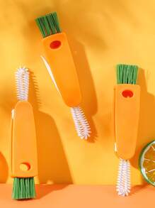 1pc Carrot Design Cup Cleaning Brush - Multicolor - View 7