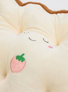 1pc Toast Shaped Decorative Pillow - Multicolor - View 3