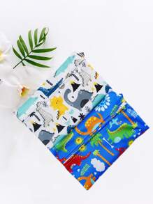 2pcs Animal & Plant Pattern Diaper Bag - Multicolor - View 6