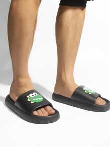 XX Dép xỏ ngón & dép nam Hoạt hình - màu đen - Xem 4