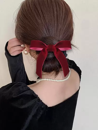 蝴蝶结装饰发圈 美妆家居发饰