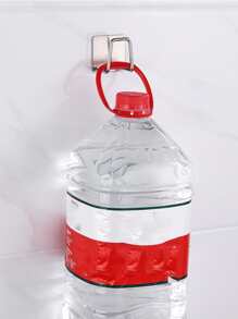 1 pieza Soporte para esponja sin taladros, estante de pared para esponja, rejilla de acero inoxidable para fregadero - Multicolor - Ver 5