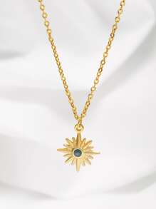 Mặt dây chuyền mặt trời - Vàng - Xem 2