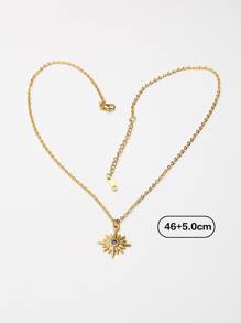 Mặt dây chuyền mặt trời - Vàng - Xem 3
