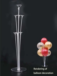 23入組塑膠小氣球塑形竿 - 無色 - 查看 4