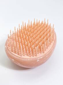 Marble Print Hair Comb - Pink - View 4