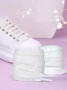 1雙夜光鞋帶 - 白色 - 查看 1