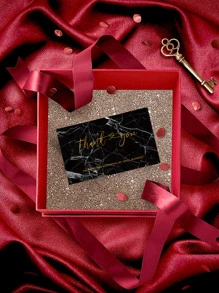 50pcs Letter Graphic Gift Card - Multicolor - View 2