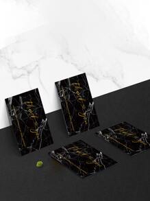 50pcs Letter Graphic Gift Card - Multicolor - View 4