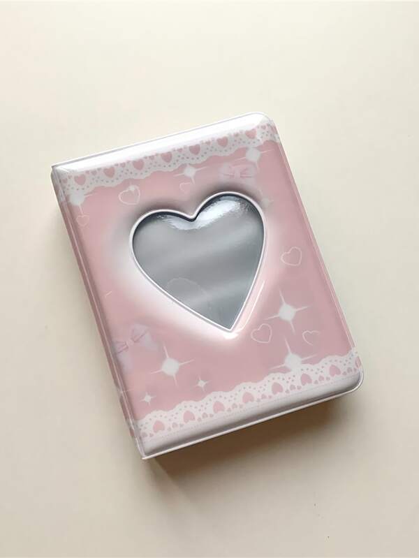 1pc Heart Design Photo Album Back To School,Back To School,School Supplies