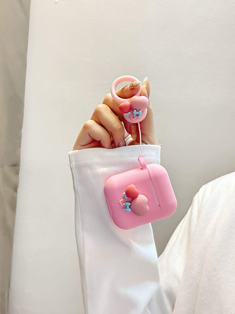 1 pieza Funda globo 3d compatible con Airpods - Multicolor - Ver 1