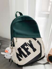 Balo du lịch ngoài trời cho học sinh, ba lô du lịch không có đồ trang trí treo, ba lô đựng máy tính xách tay bằng nylon dùng trong kỳ nghỉ, dành cho học sinh trung học phổ thông, thanh thiếu niên, túi đi học, ba lô nam, túi học sinh, túi in họa tiết động vật, hoạt hình, ngụy trang, thời trang giải trí, ba lô nam, đi bộ đường dài, đa chức năng, thời trang thường ngày, túi đeo hông, túi cắm trại, túi đi biển, túi đi biển cho ngày lễ, túi đựng máy tính xách tay - Nhiều màu - Xem 6