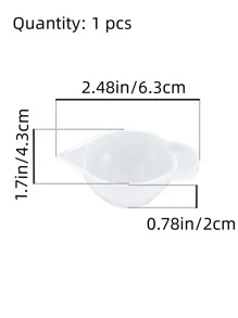 1入組矽膠分液杯