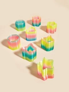 2pcs Heart & Star Shaped Random Cat Teaser Toy - Multicolor - View 3