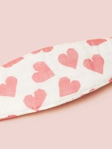 1 件心形印花儿童头带