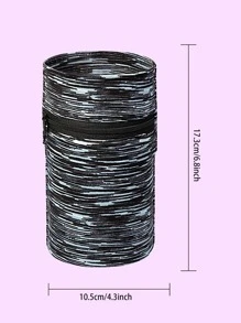 Minimalist Phone Arm Bag - Black and White - View 4