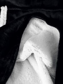 男孩袋鼠口袋連帽法蘭絨休閒服上裝