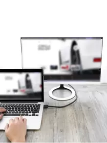 UGREEN DVI Bi-Directional To DVI 24+1 Adapter Female To Male 1080P HDTV Converter DVI Connector - Black - View 2