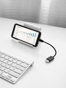 UGREEN Cable Otg Micro Usb 2.0 De 12 Cm Para Adaptador De Celular Con Usb Micro - Negro - Ver 2