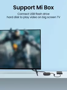 UGREEN Cable Otg Micro Usb 2.0 De 12 Cm Para Adaptador De Celular Con Usb Micro - Negro - Ver 6
