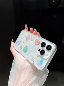 Ốp điện thoại trong suốt Cartoon Planet Tương thích với iPhone15/15Plus/15Pro/15Promax - Nhiều màu - Xem 3