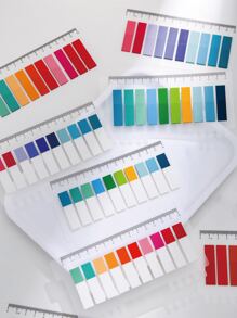 1개 혼색 랜덤 태그 스티커 - 멀티컬러 - 보기 5