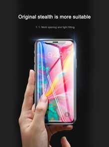 Tím Ánh sáng Kính cường lực Bảo vệ màn hình Tương thích với Apple - Màu tím - Xem 2