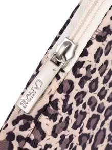 canvas artisan Leopard Pattern Laptop Bag Shockproof Laptop Sleeve Slim Notebook Bag ForMacBook MagicBook, Laptop Bags, Portable Laptop Sleeves - Multicolor - View 7